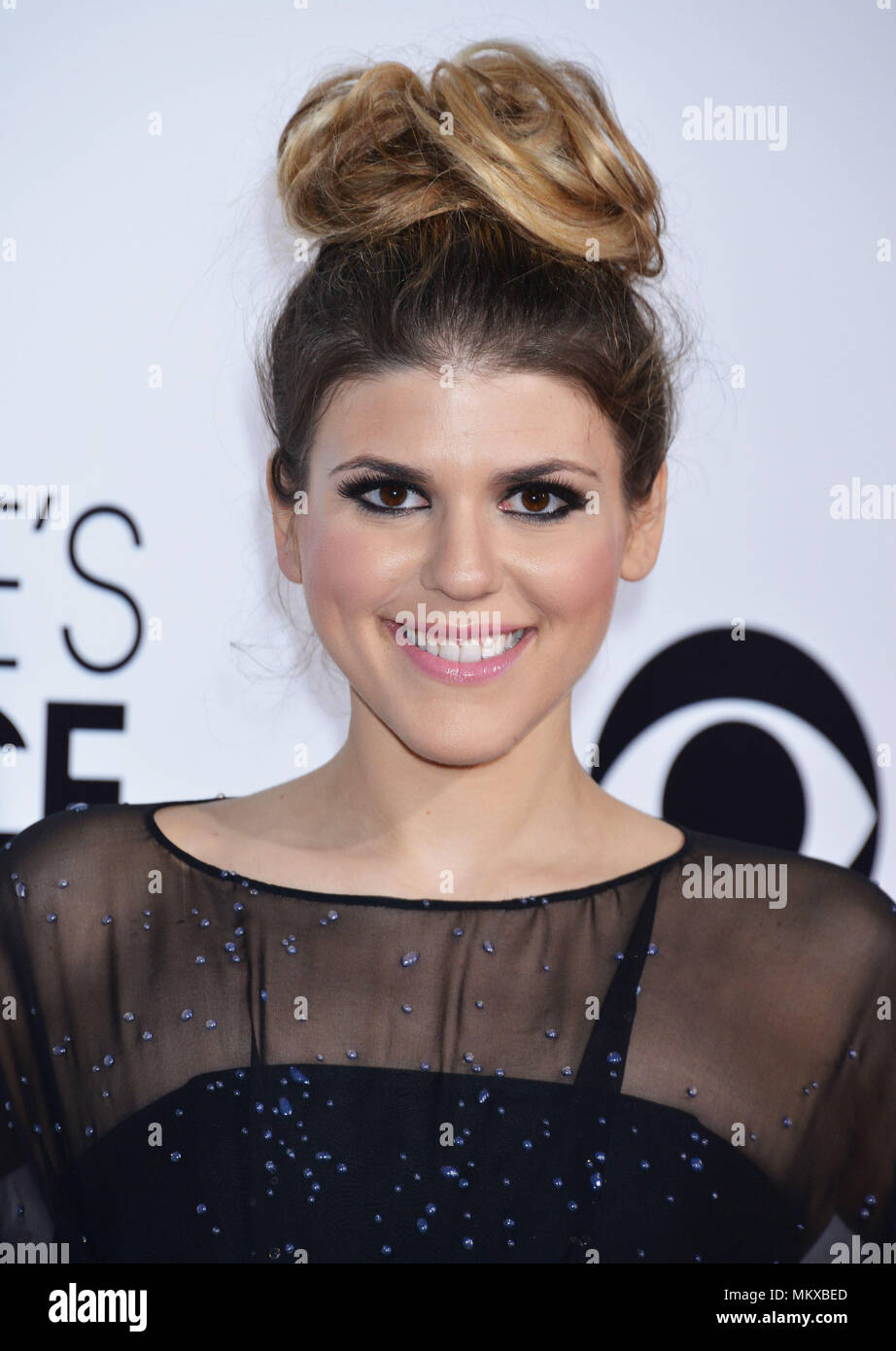 Molly Tarlov  People Choice Awards 2014 at the Nokia Theatre in Los Angeles.Molly Tarlov 178 Red Carpet Event, Vertical, USA, Film Industry, Celebrities,  Photography, Bestof, Arts Culture and Entertainment, Topix Celebrities fashion /  Vertical, Best of, Event in Hollywood Life - California,  Red Carpet and backstage, USA, Film Industry, Celebrities,  movie celebrities, TV celebrities, Music celebrities, Photography, Bestof, Arts Culture and Entertainment,  Topix, headshot, vertical, one person,, from the year , 2014, inquiry tsuni@Gamma-USA.com Stock Photo