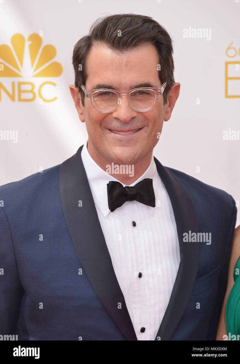 Ty Burrell  at the  66th Emmy Awards 2014 at the Nokia Center in Los Angeles.Ty Burrell  Red Carpet Event, Vertical, USA, Film Industry, Celebrities,  Photography, Bestof, Arts Culture and Entertainment, Topix Celebrities fashion /  Vertical, Best of, Event in Hollywood Life - California,  Red Carpet and backstage, USA, Film Industry, Celebrities,  movie celebrities, TV celebrities, Music celebrities, Photography, Bestof, Arts Culture and Entertainment,  Topix, headshot, vertical, one person,, from the year , 2014, inquiry tsuni@Gamma-USA.com Stock Photo