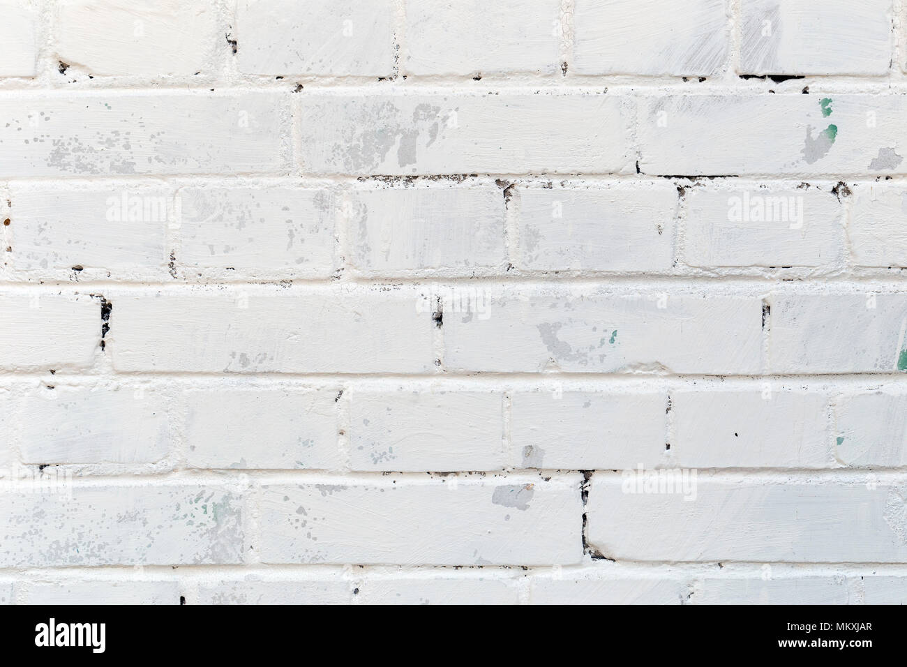 Background texture of a old white brick wall Stock Photo - Alamy