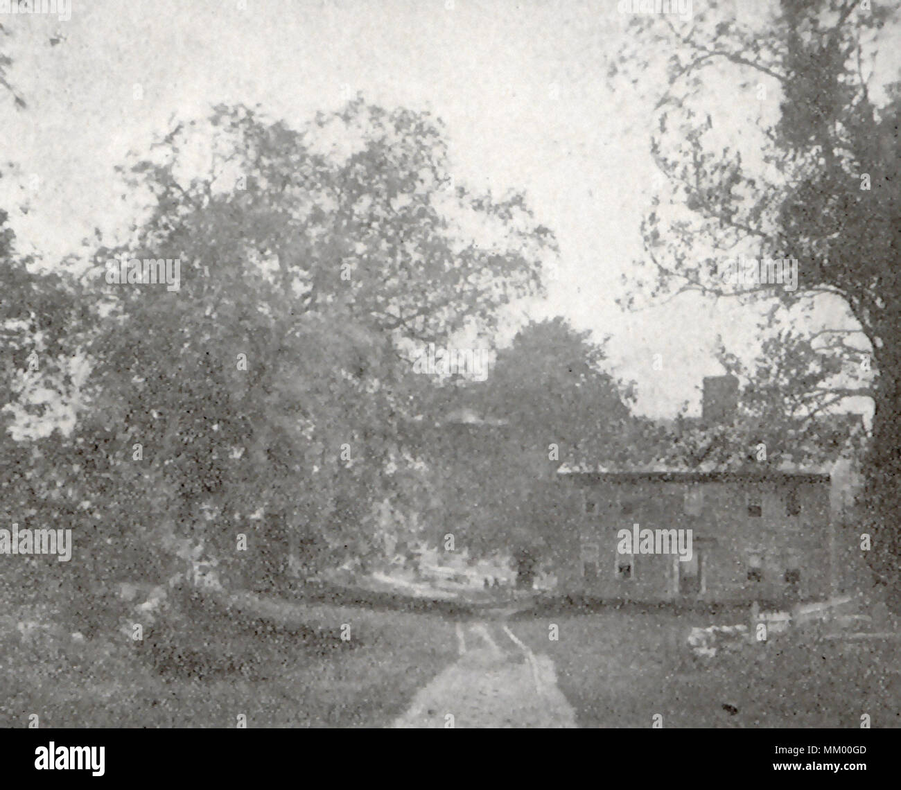 Joseph Hopkins Homestead. Wakefield. 1900 Stock Photo Alamy