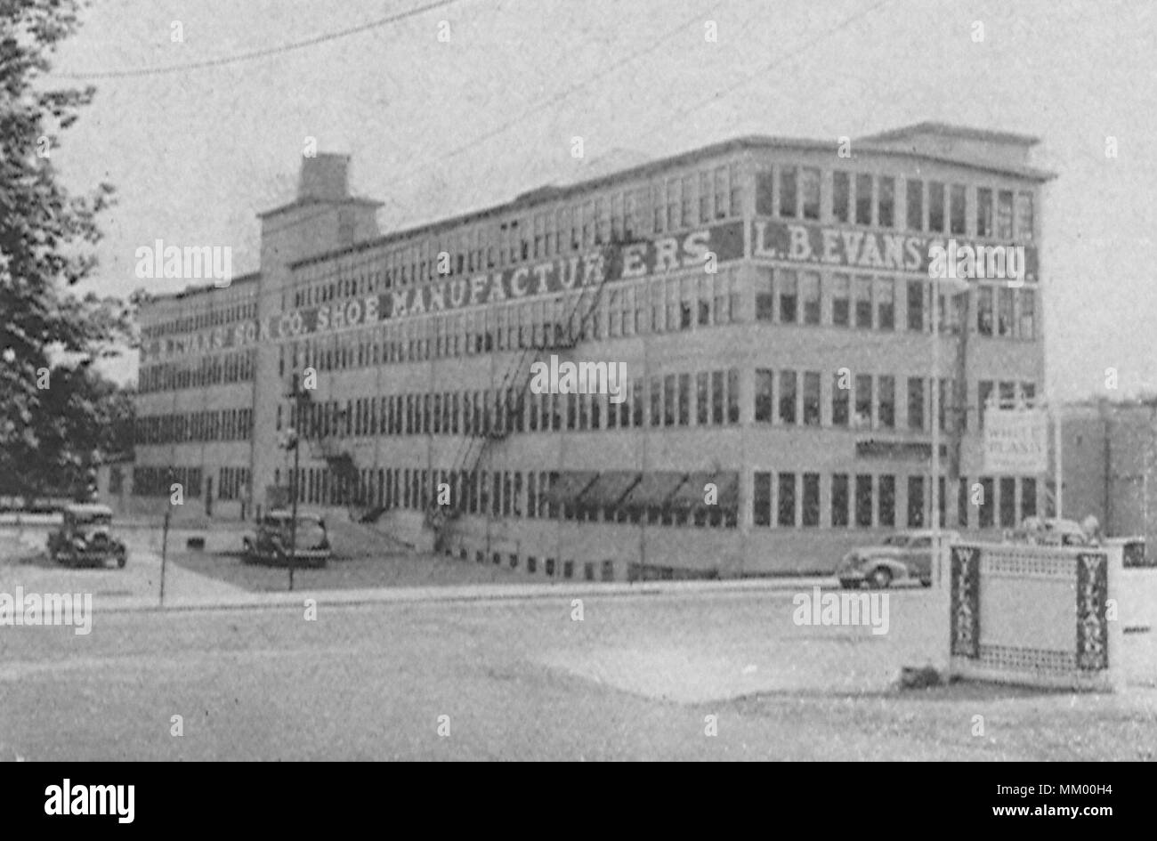 L.B. Evans Son Company. Wakefield.  1940 Stock Photo