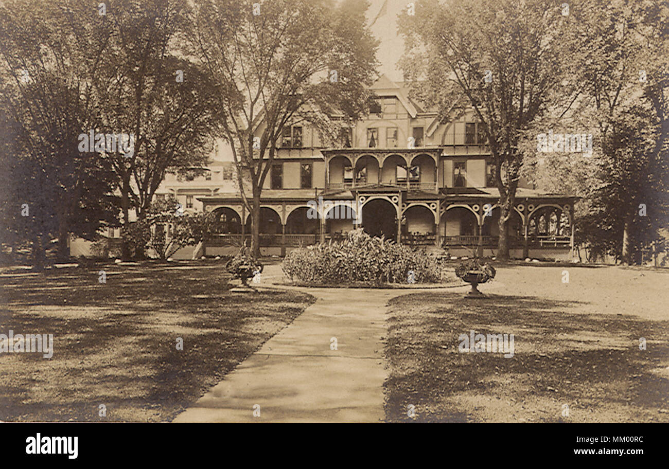 Woodland Park School. Auburndale. 1915 Stock Photo Alamy