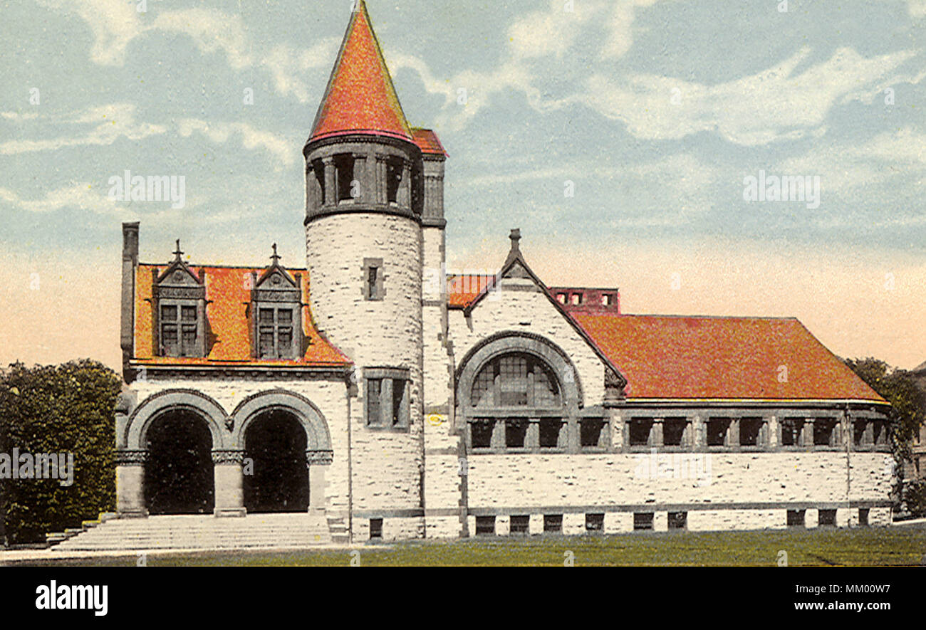 Public Library. Cambridge. 1915 Stock Photo Alamy