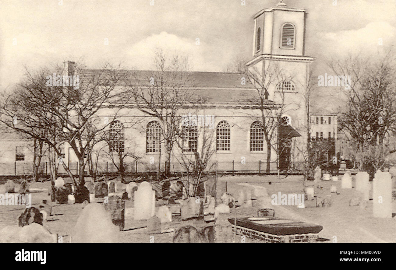 Christ Church. Cambridge.  1930 Stock Photo