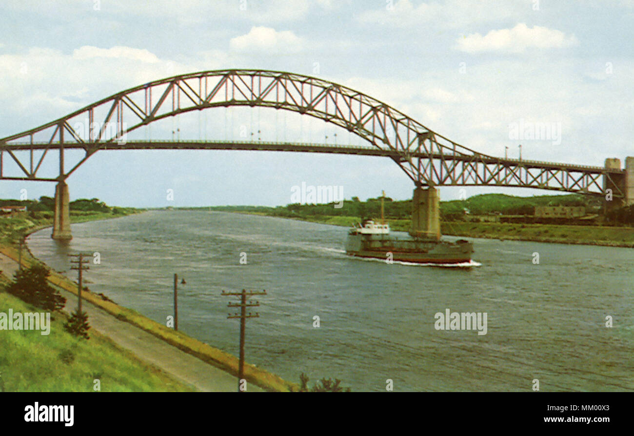 Sagamore Bridge. Sagamore. 1950 Stock Photo Alamy