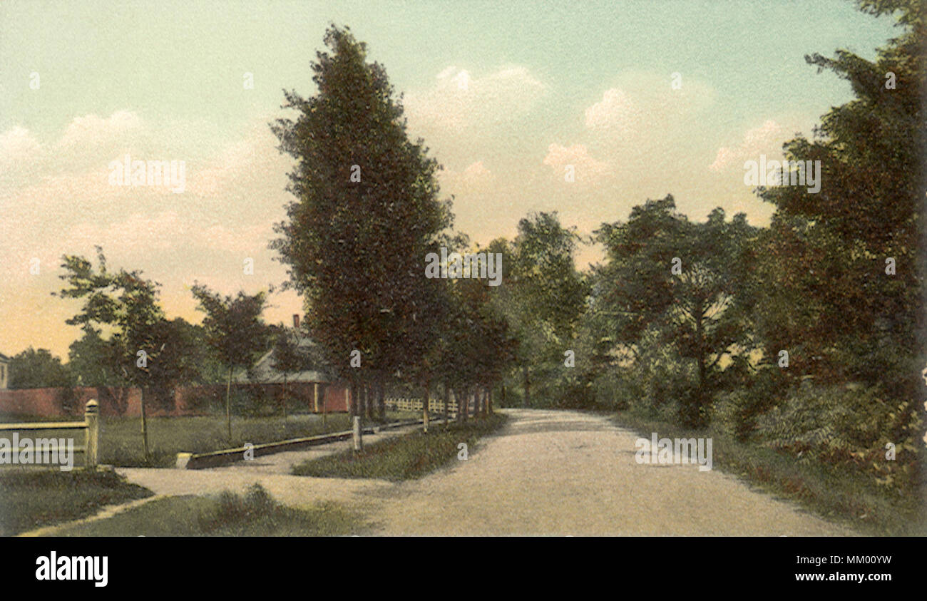 East Main Street. Dennis. 1910 Stock Photo Alamy