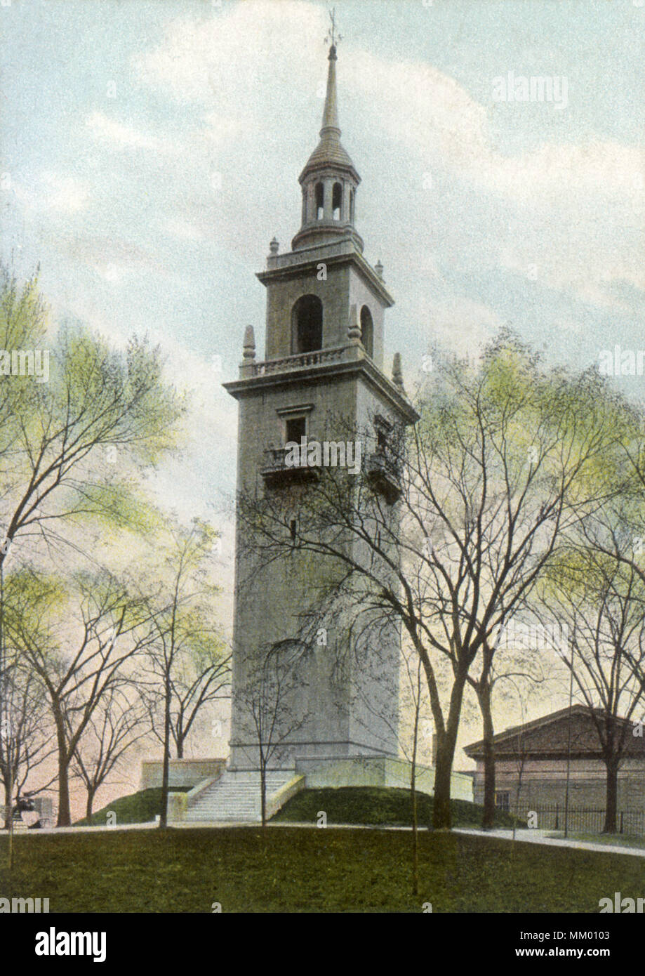 Evacuation Monument. Dorchester Heights. 1906 Stock Photo Alamy