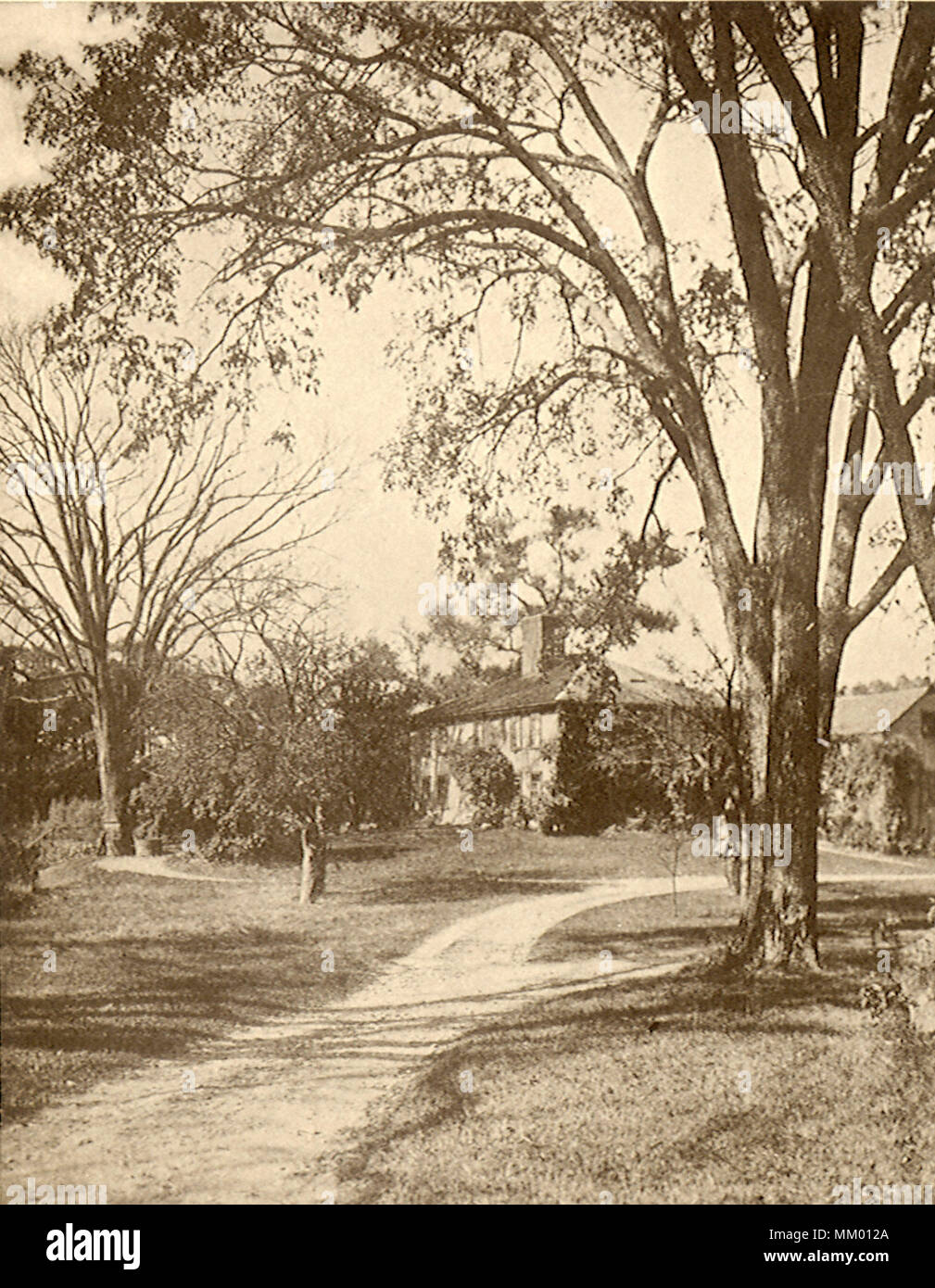 Garfield Homestead. Lincoln.  1920 Stock Photo