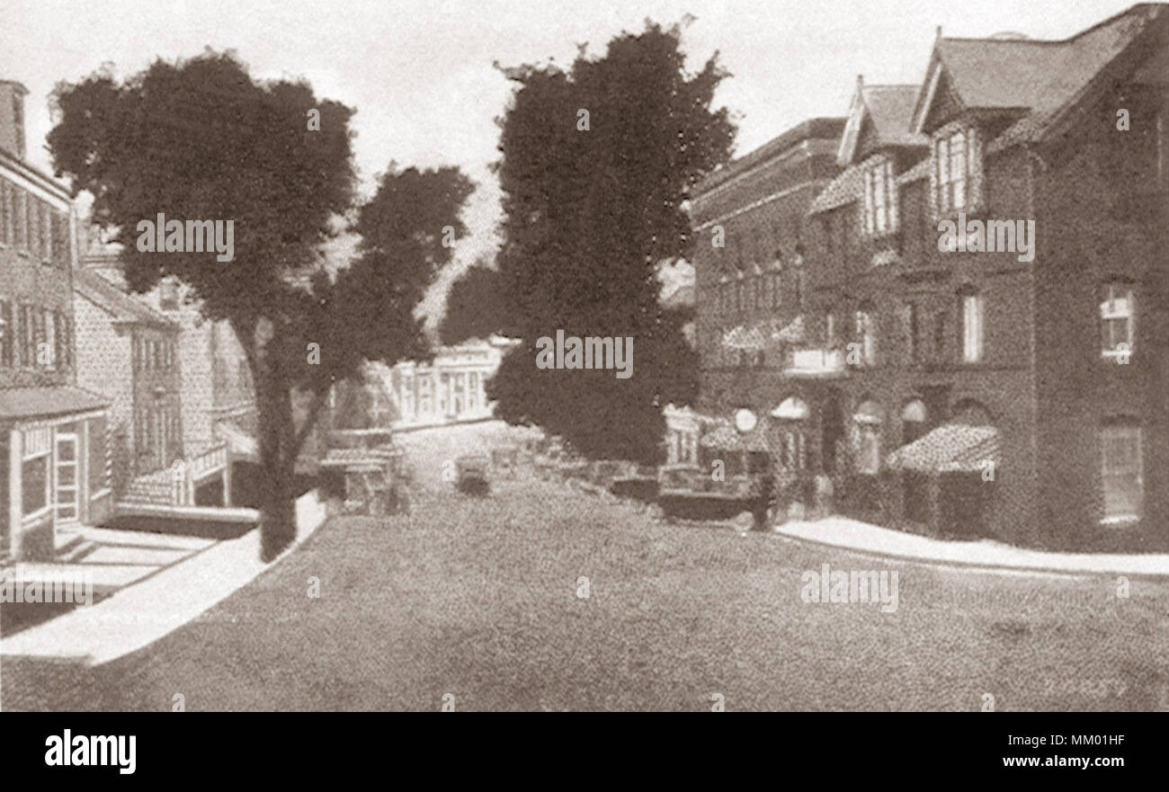 Adams Street. Milton. 1928 Stock Photo Alamy