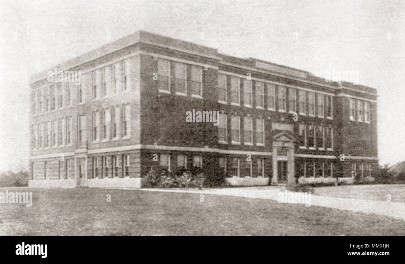 High School. Stoughton. 1928 Stock Photo Alamy