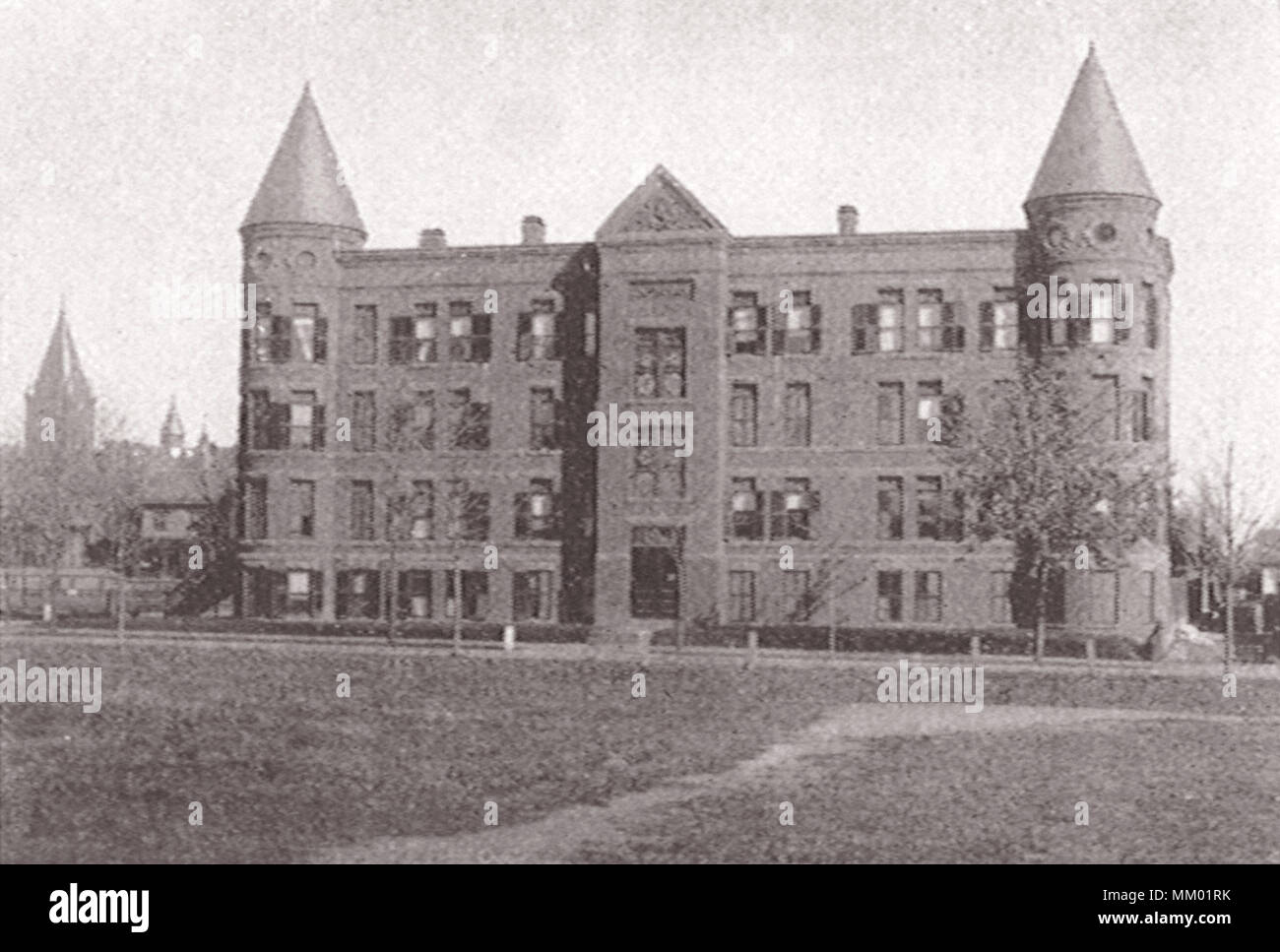 The Massasoit. Holyoke. 1891 Stock Photo