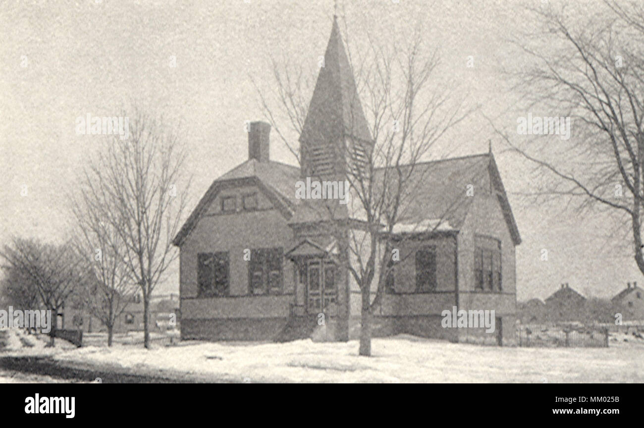 Baptist Church. Westfield. 1891 Stock Photo Alamy