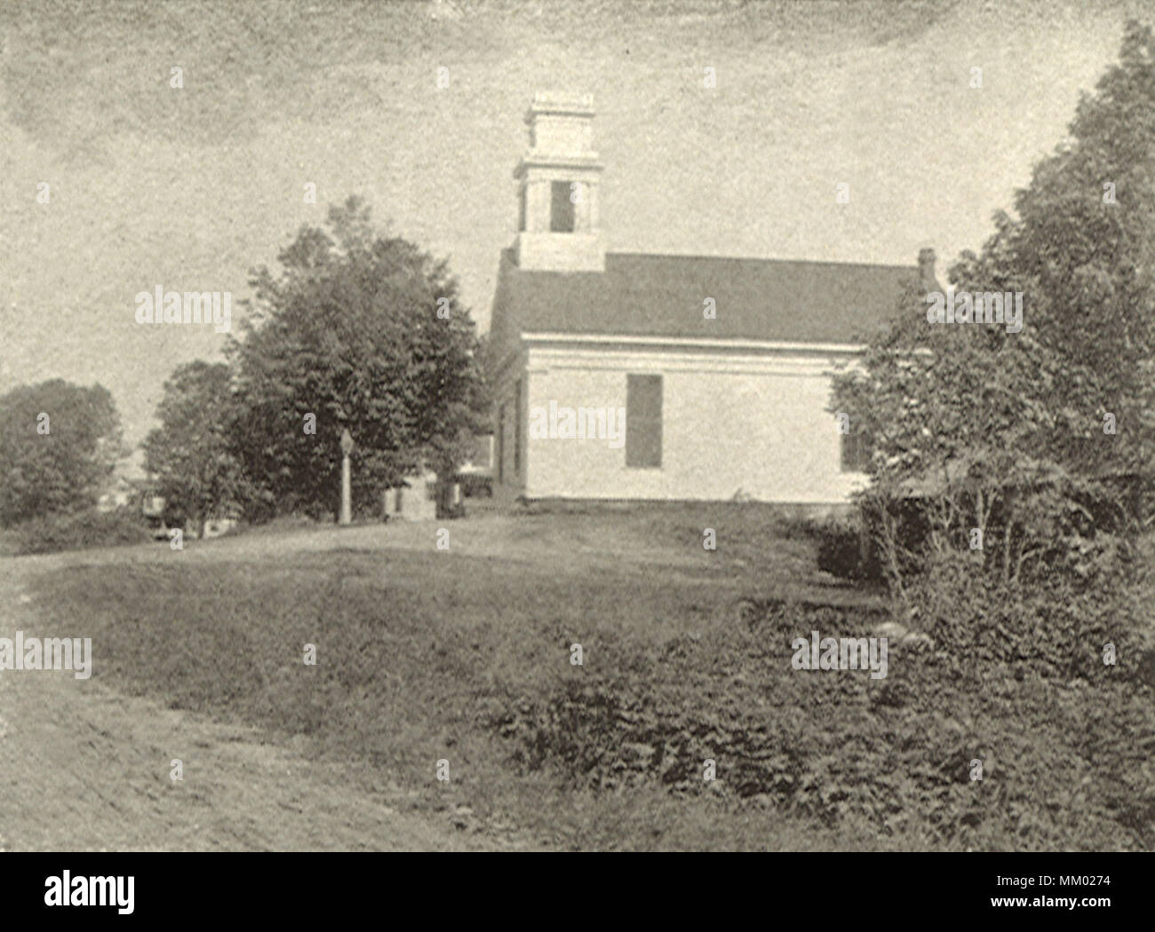 Baptist Church. Granville. 1891 Stock Photo Alamy