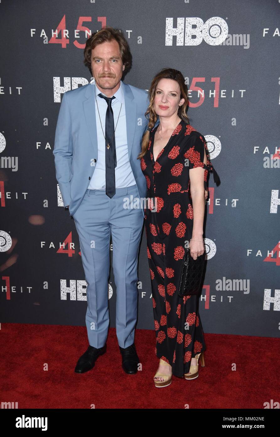 New York, NY, USA. 8th May, 2018. Michael Shannon, Kate Arrington at