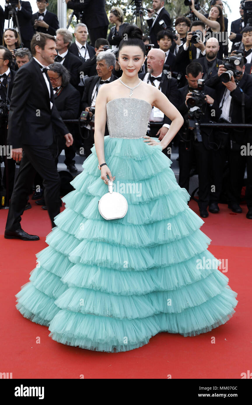 Cannes, Frankreich. 08th May, 2018. Fan Bing Bing attending the Opening ...