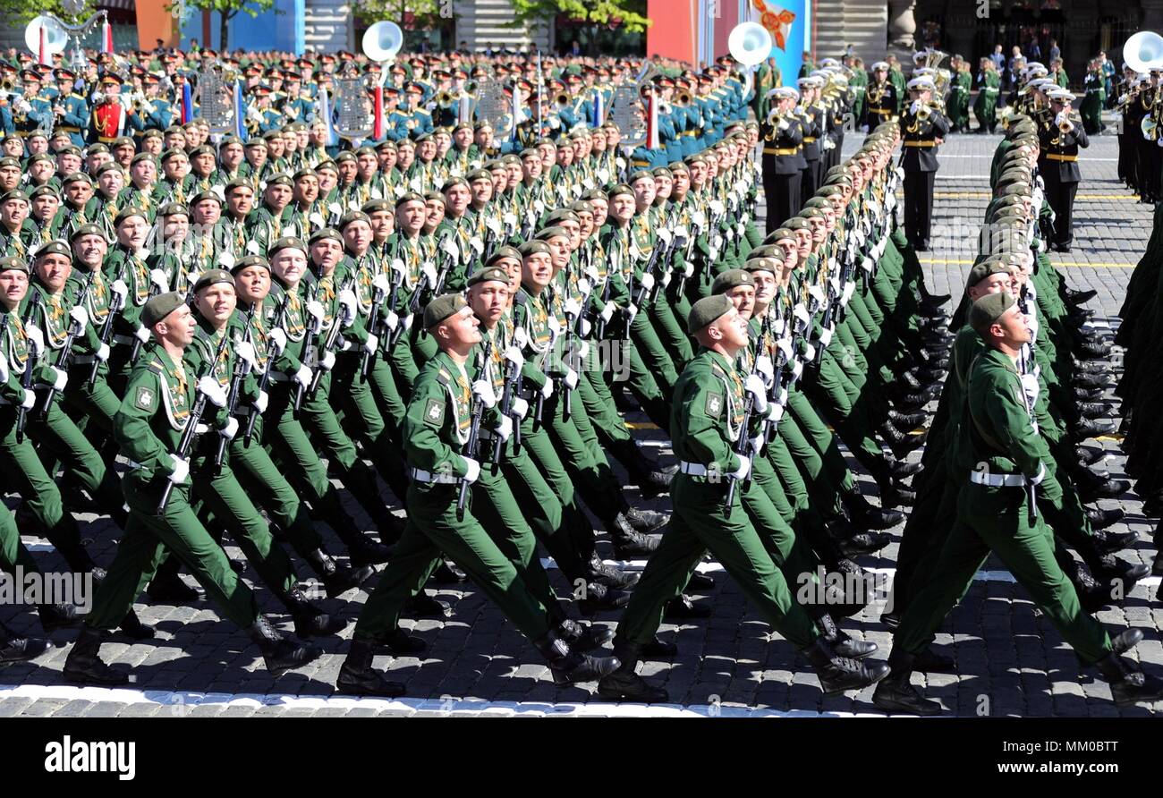 moscow-russia-9th-may-2018-russian-troop