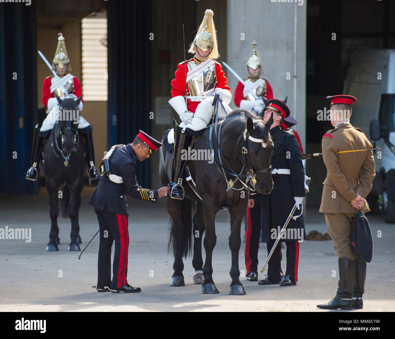 Hyde Park Barracks, London, UK. 9 May, 2018. Behindthescenes ‘Day in