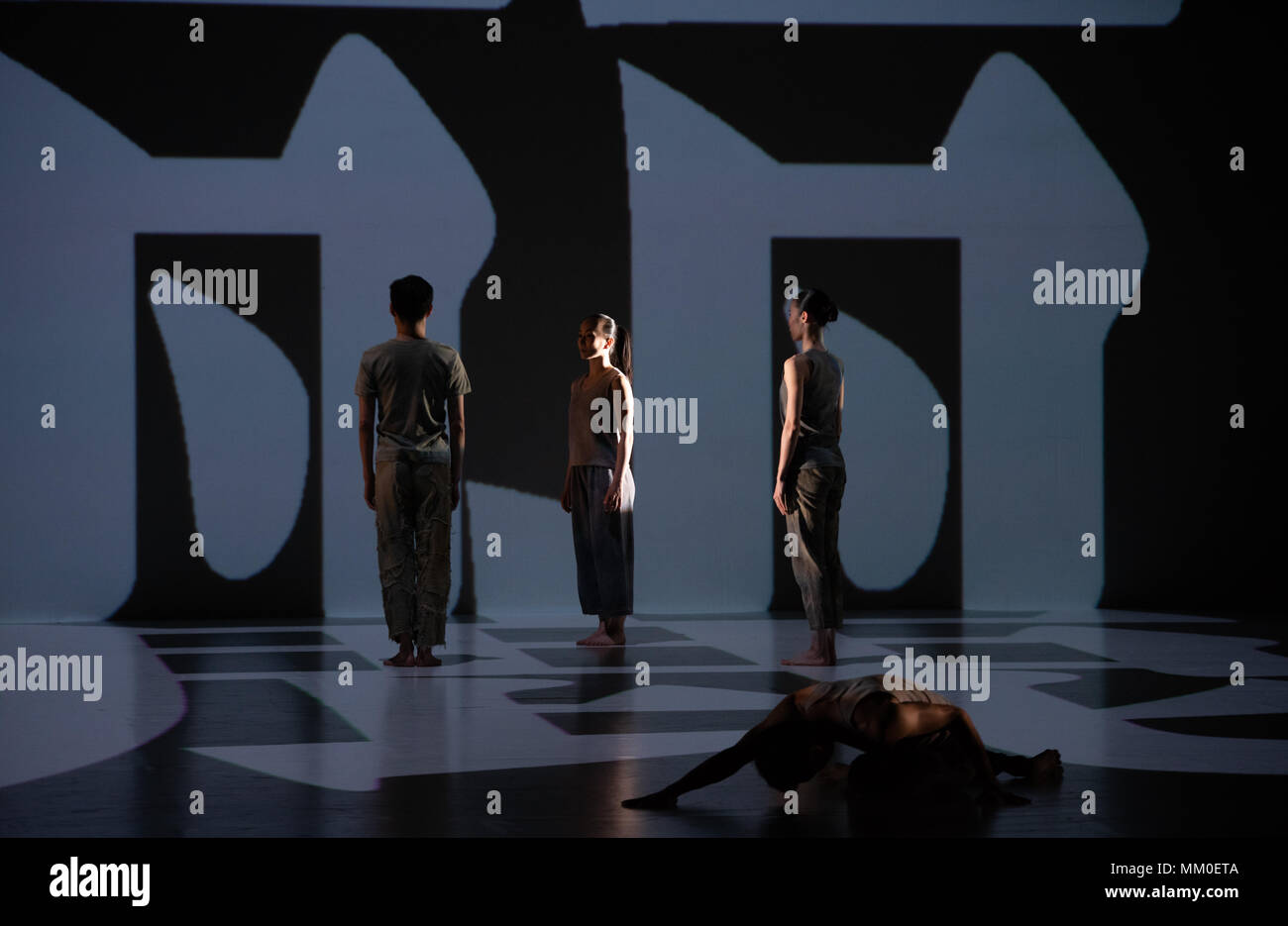 London, UK - 9th May 2018 - Cloud Dance Theatre of Taiwan present Formosa at Sadler's Wells photo© Danilo Moroni Credit: Danilo Moroni/Alamy Live News Stock Photo