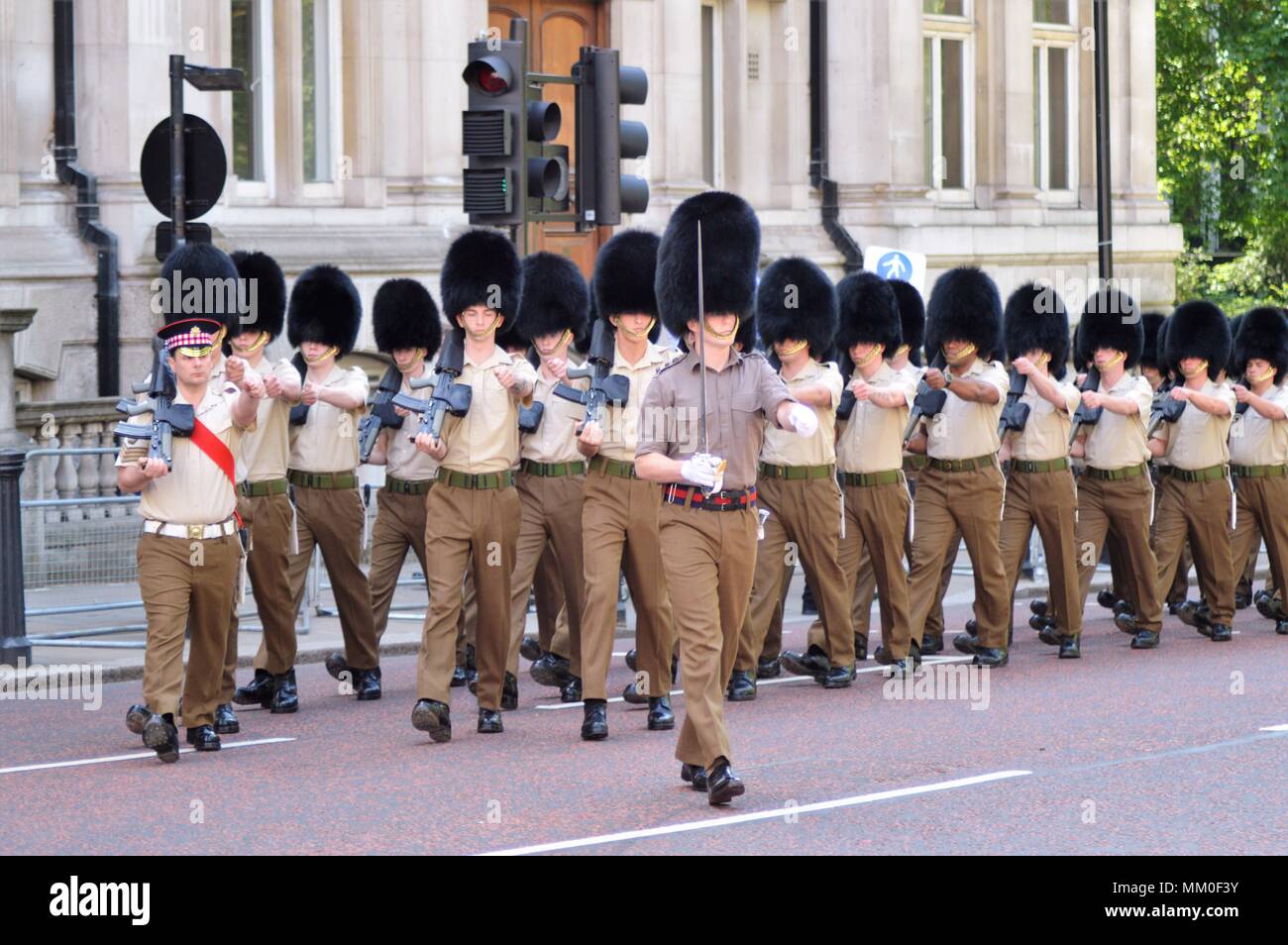 Trooping the Colour Rehearsal Stock Photo Alamy