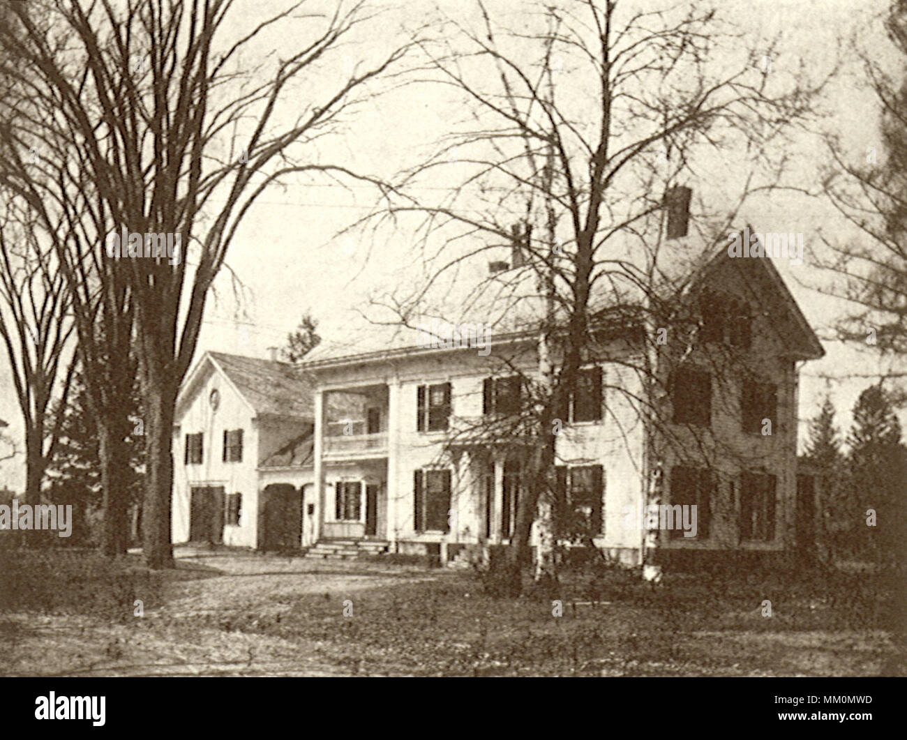 Putnam House. Danvers. 1870 Stock Photo Alamy