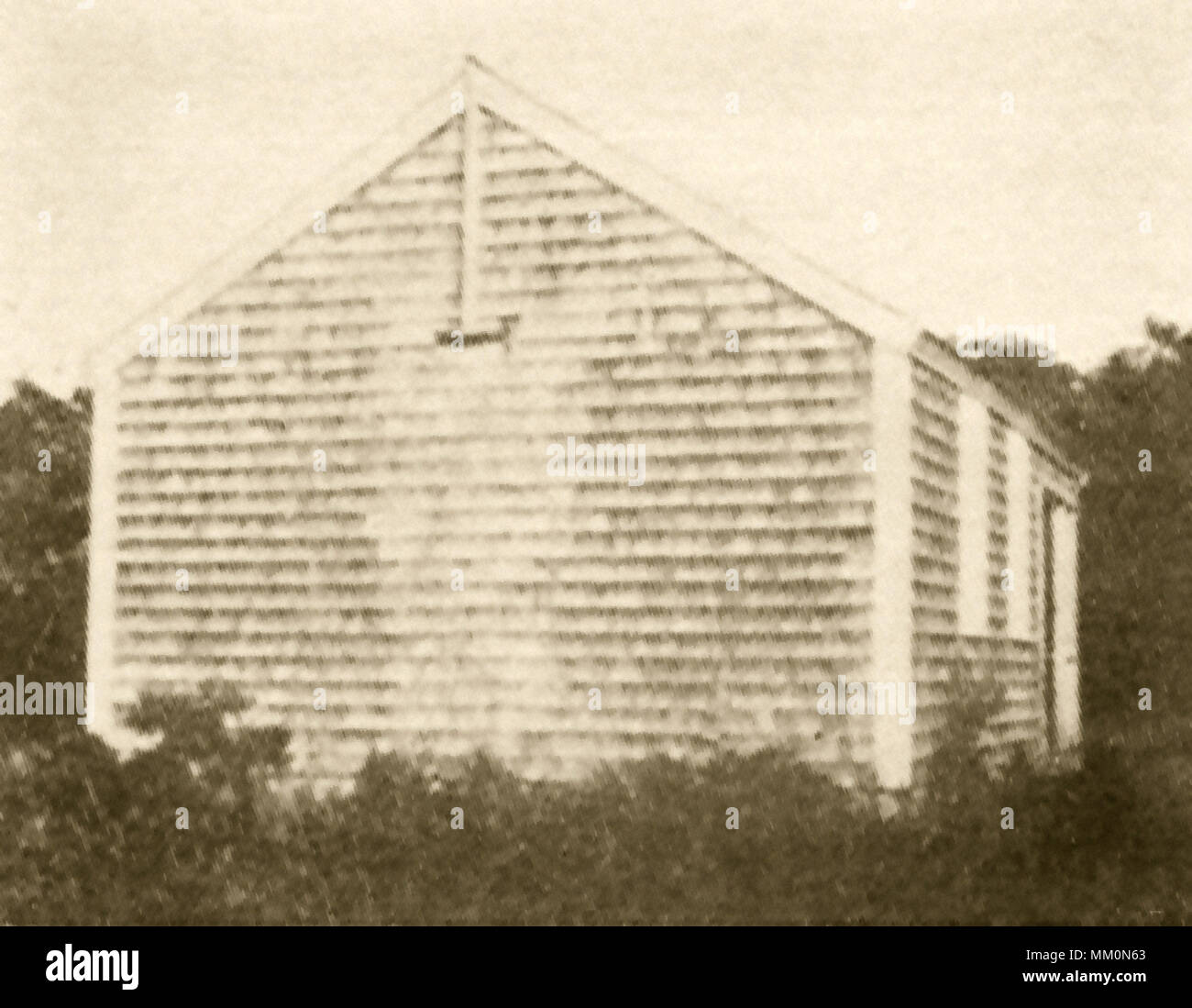 Old School House. Chappaquiddick. 1923 Stock Photo Alamy