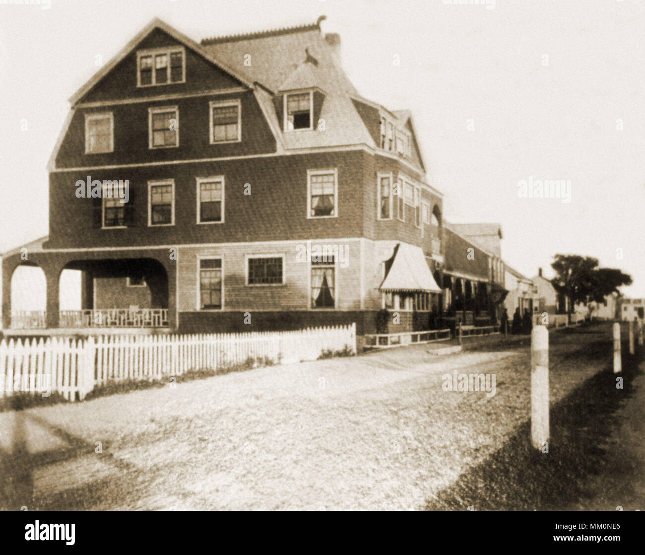 The Seacliff Inn. Cliff Road. Nantucket. 1880 Stock Photo Alamy