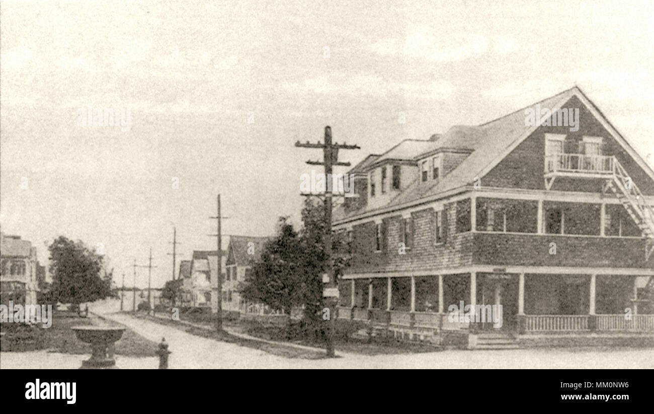 Midland House. Houghs Neck.  1900 Stock Photo