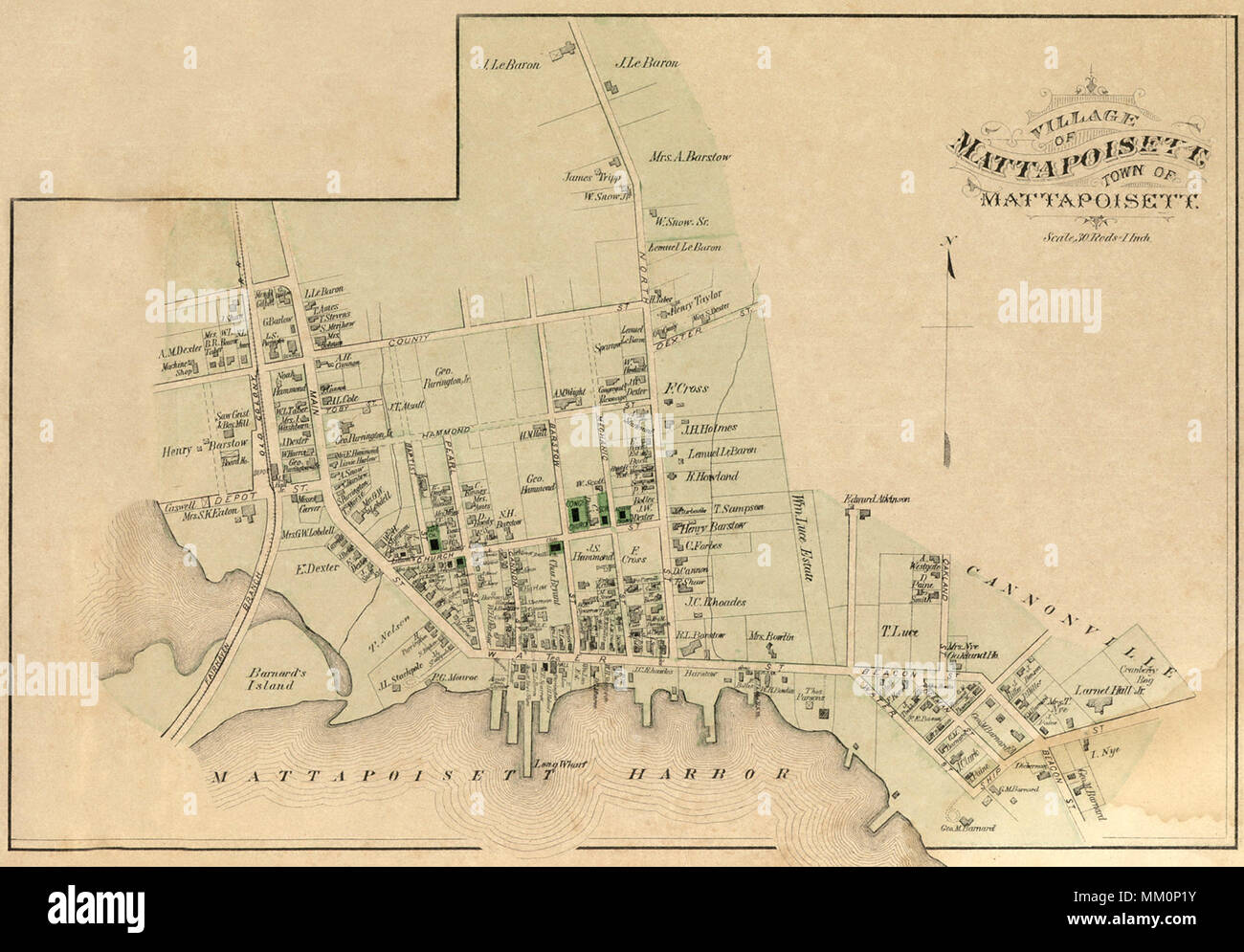 Map of mattapoisett hi-res stock photography and images - Alamy