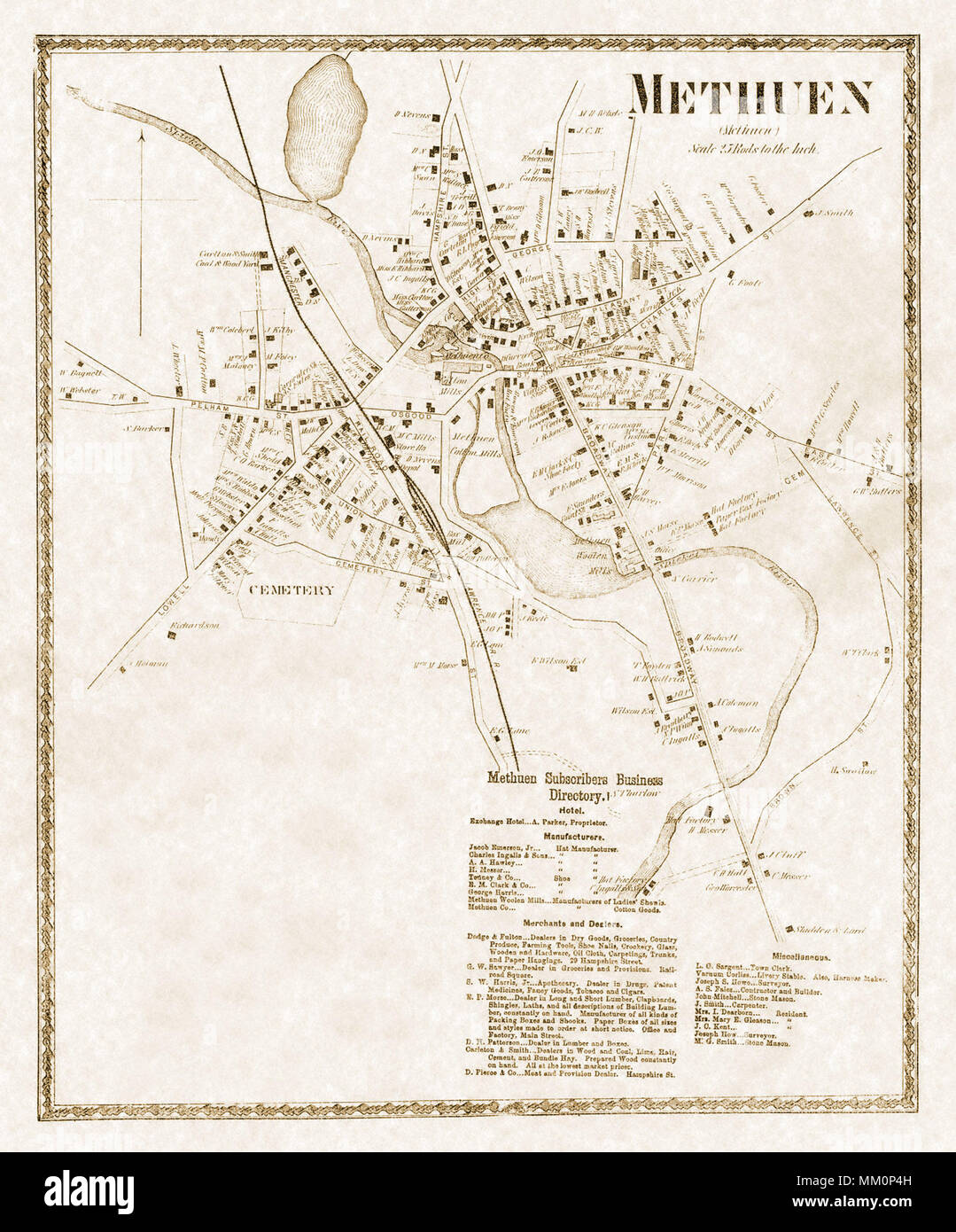 Methuen map hires stock photography and images Alamy