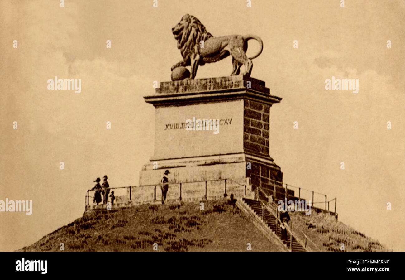 The Lion. Waterloo. 1930 Stock Photo