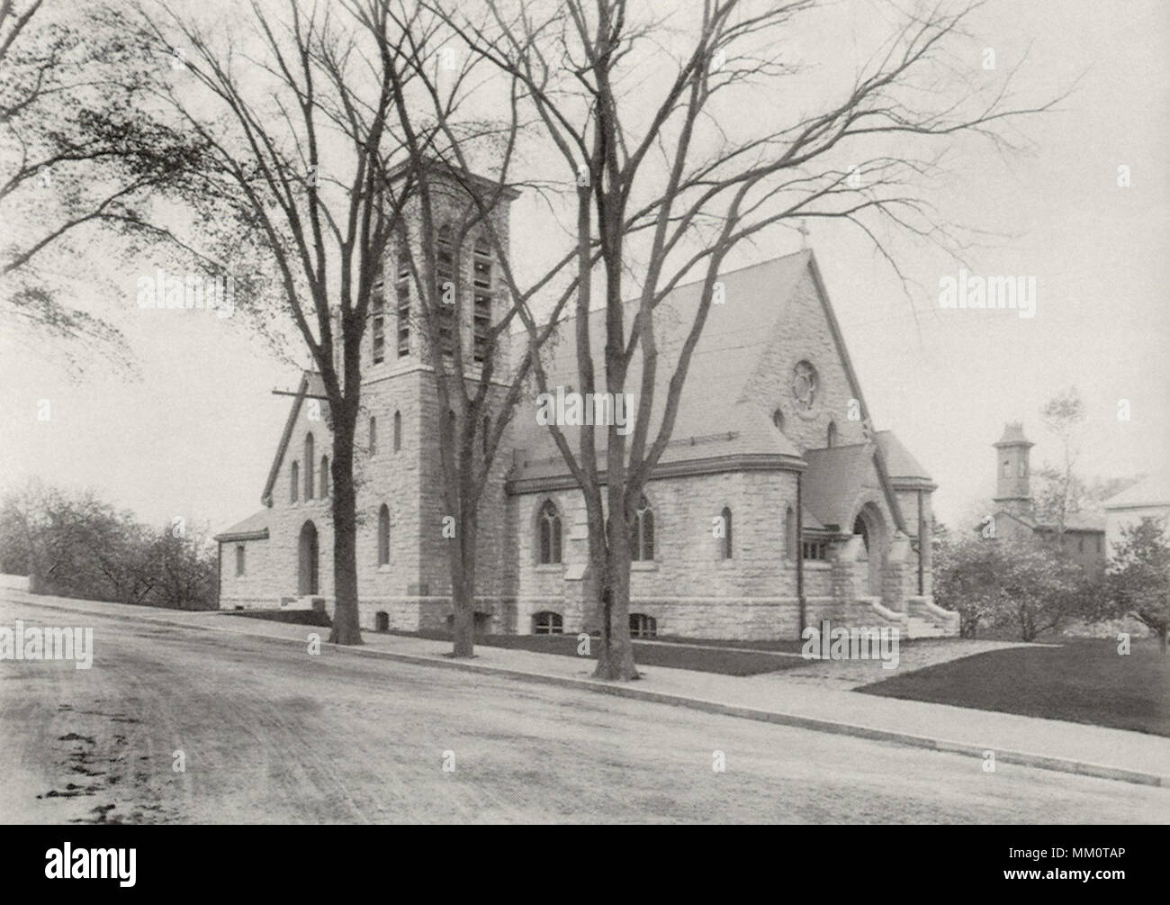 Christ Church. Westerly. 1894 Stock Photo