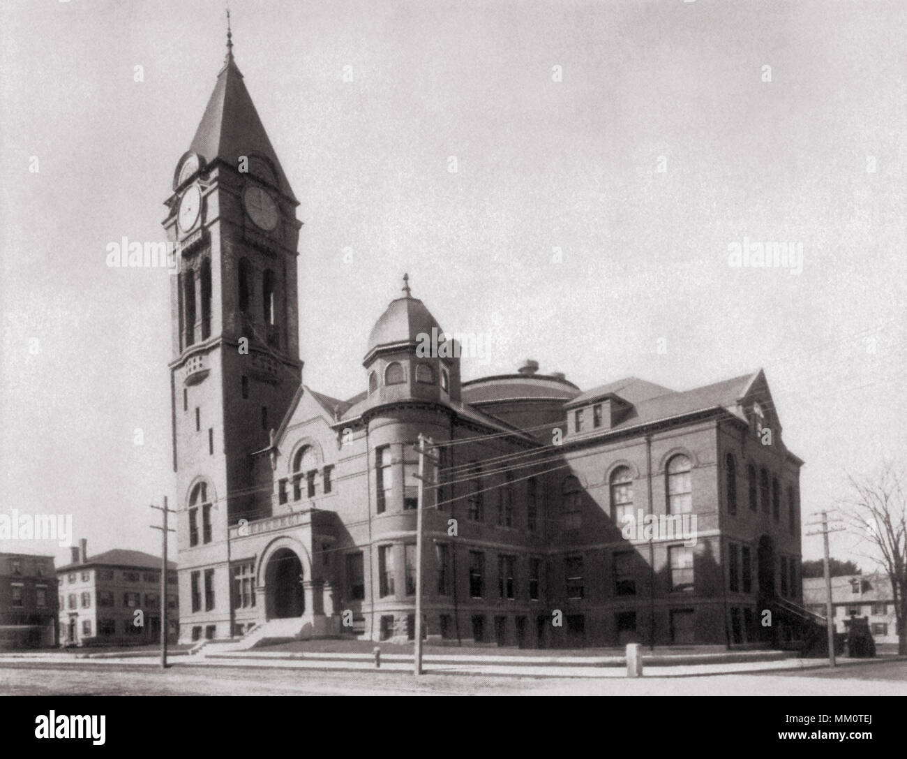 City Hall. Dover. 1898 Stock Photo Alamy