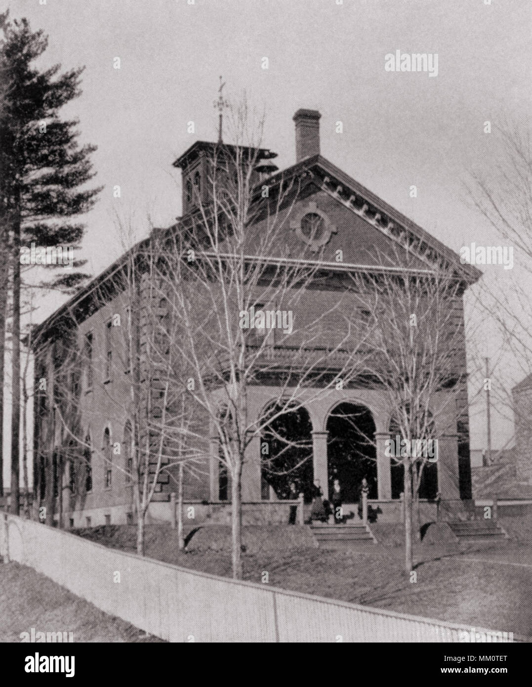 High School. Dover. 1898 Stock Photo Alamy