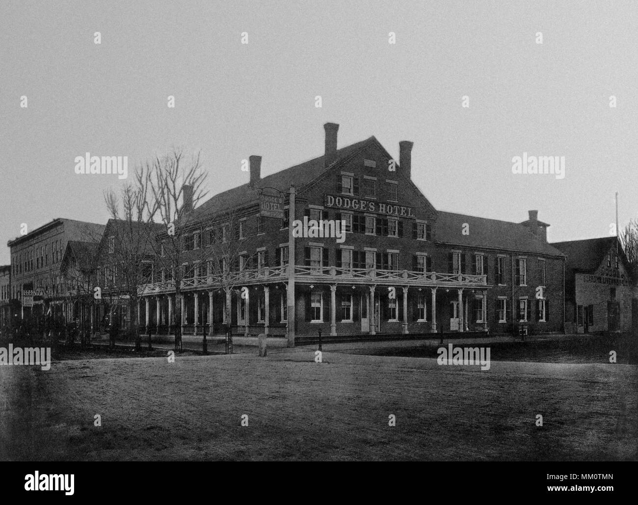Dodge's Hotel. Rochester. 1892 Stock Photo Alamy