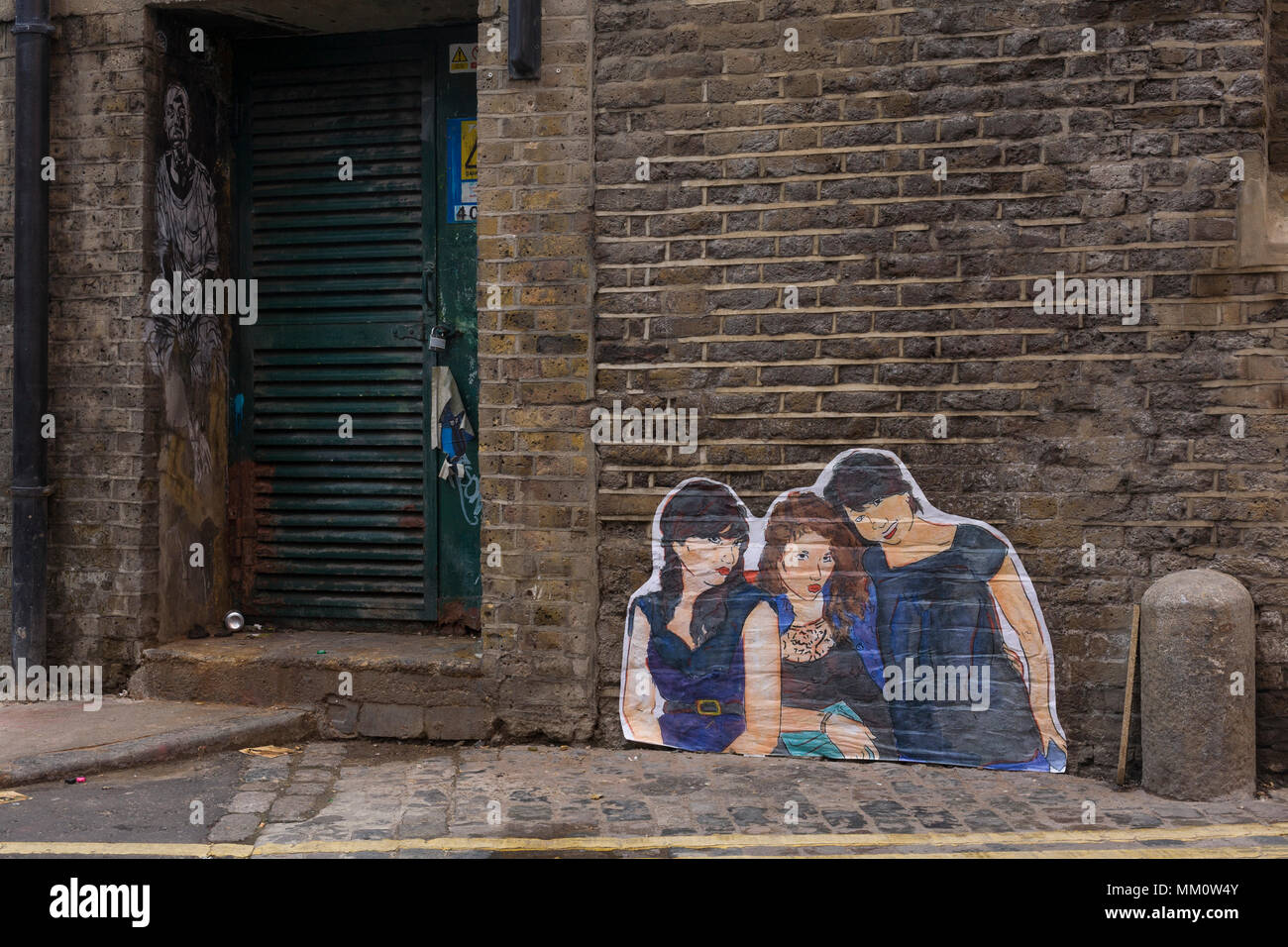 Street Art, Union Walk, London, E2 Stock Photo Alamy