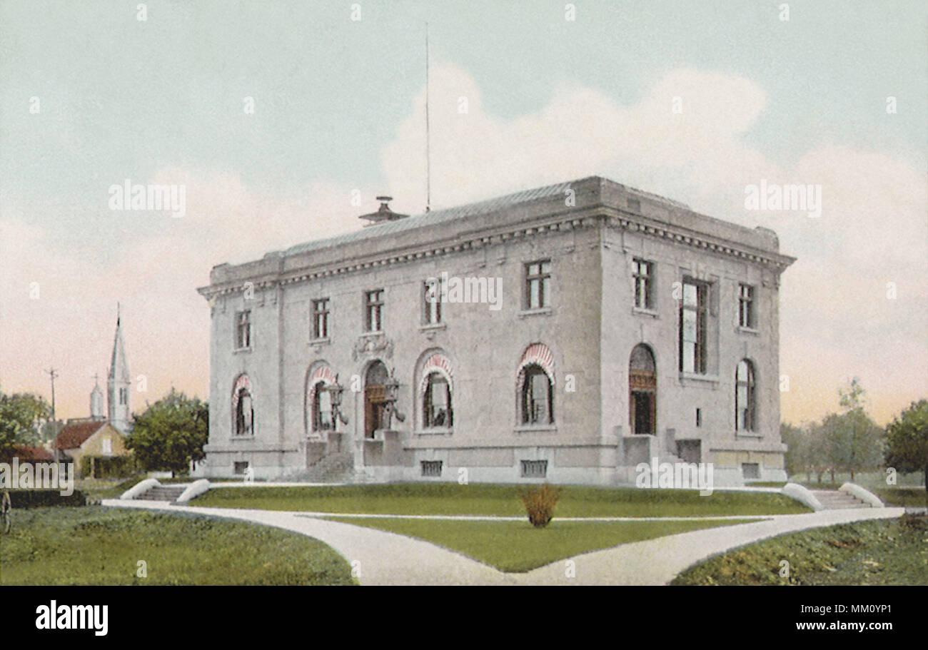 Post Office. Salem. 1907 Stock Photo Alamy