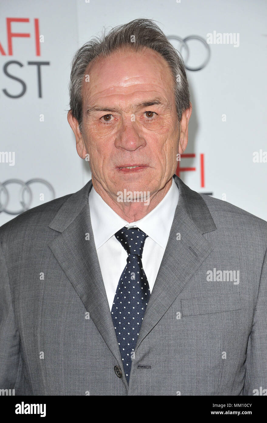 Tommy Lee Jones  at the Lincoln Premiere AFI closing festival Night at the Chinese Theatre In Los Angeles.Tommy Lee Jones  32 Red Carpet Event, Vertical, USA, Film Industry, Celebrities,  Photography, Bestof, Arts Culture and Entertainment, Topix Celebrities fashion /  Vertical, Best of, Event in Hollywood Life - California,  Red Carpet and backstage, USA, Film Industry, Celebrities,  movie celebrities, TV celebrities, Music celebrities, Photography, Bestof, Arts Culture and Entertainment,  Topix, headshot, vertical, one person,, from the year , 2012, inquiry tsuni@Gamma-USA.com Stock Photo