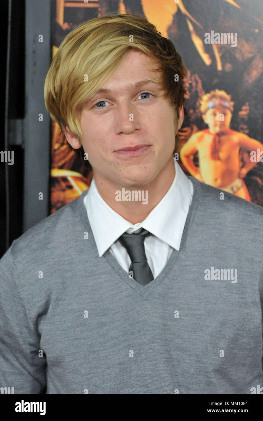 Tristan Klier  at the Fun Size Premiere at the Paramount studio Theatre in Los Angeles.Tristan Klier  Red Carpet Event, Vertical, USA, Film Industry, Celebrities,  Photography, Bestof, Arts Culture and Entertainment, Topix Celebrities fashion /  Vertical, Best of, Event in Hollywood Life - California,  Red Carpet and backstage, USA, Film Industry, Celebrities,  movie celebrities, TV celebrities, Music celebrities, Photography, Bestof, Arts Culture and Entertainment,  Topix, headshot, vertical, one person,, from the year , 2012, inquiry tsuni@Gamma-USA.com Stock Photo