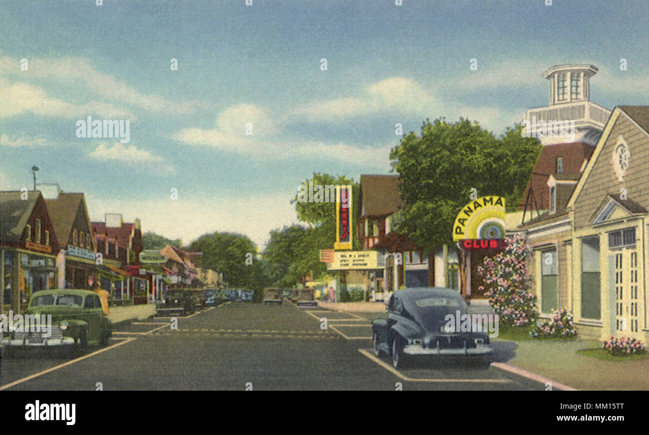 West End. Hyannis. 1940 Stock Photo Alamy