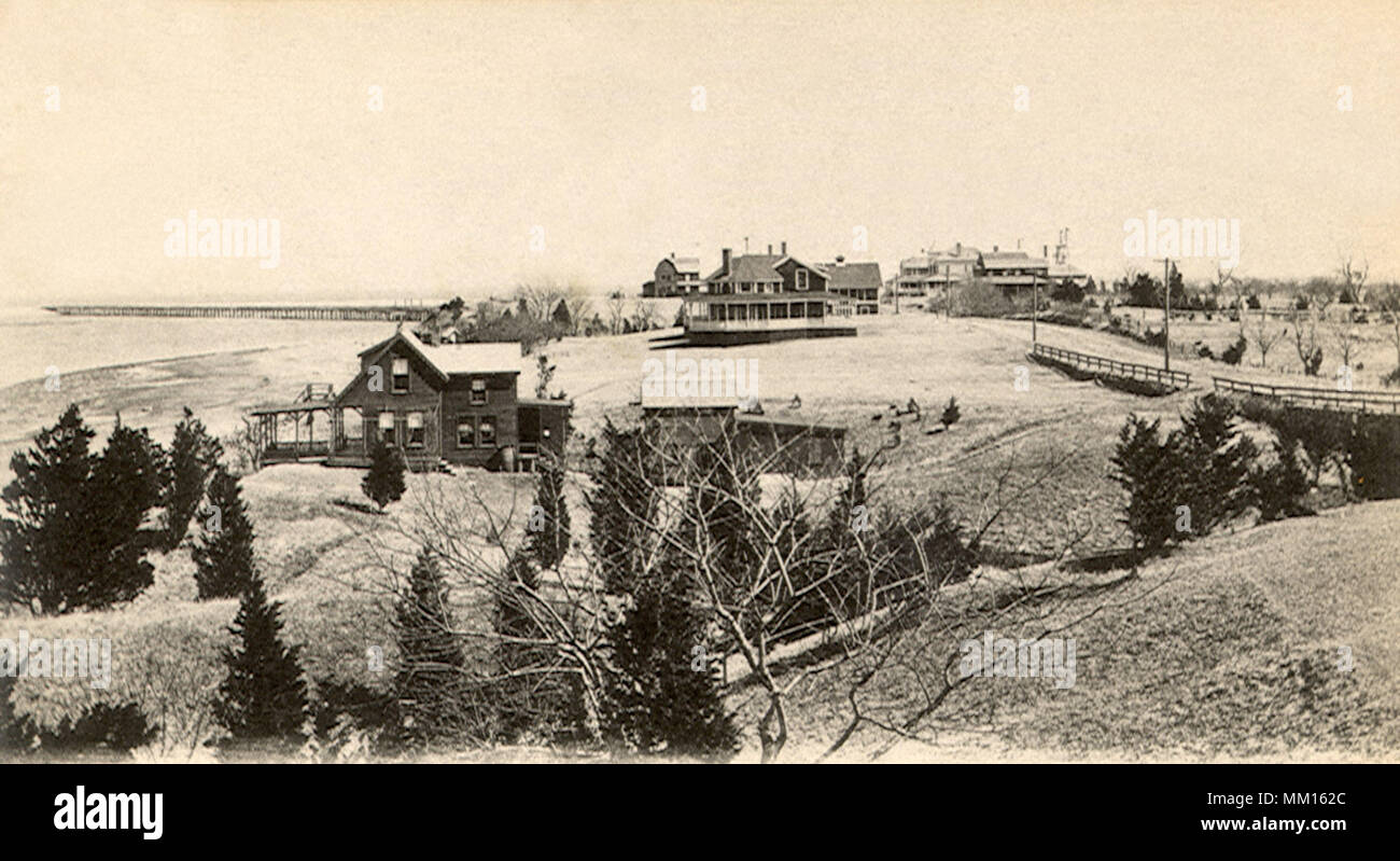 Powder Point. Duxbury.1905 Stock Photo Alamy