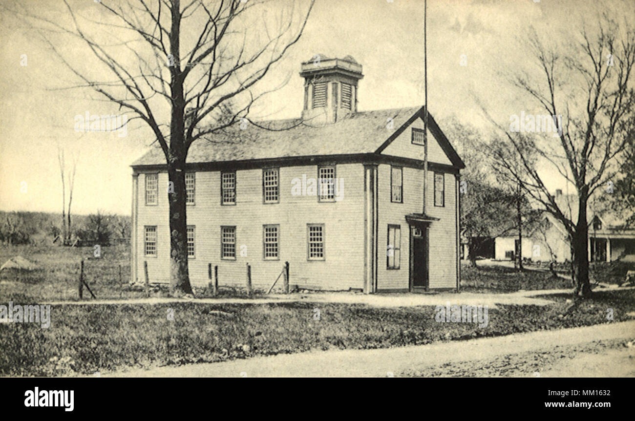 Town Hall. Granville Center. 1905 Stock Photo Alamy