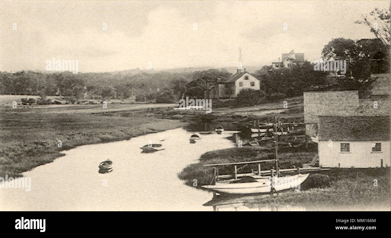Jones River. Kingston. 1905 Stock Photo Alamy