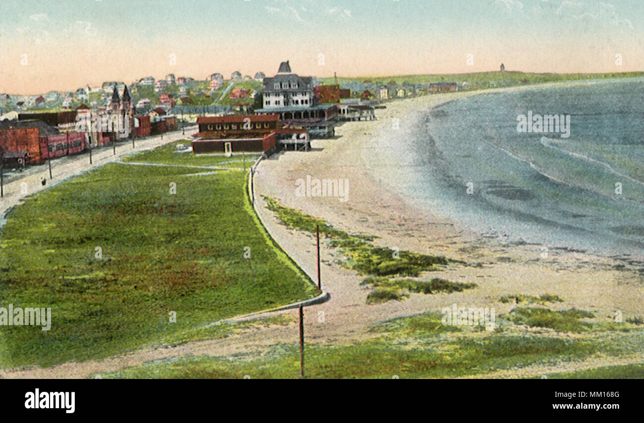 View of Nantasket Beach. Nantasket. 1910 Stock Photo Alamy