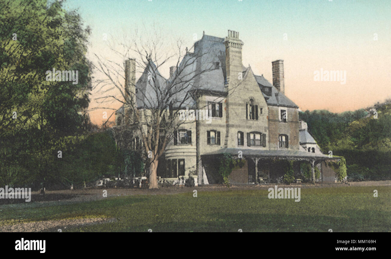 Langwater. North Easton. 1910 Stock Photo Alamy