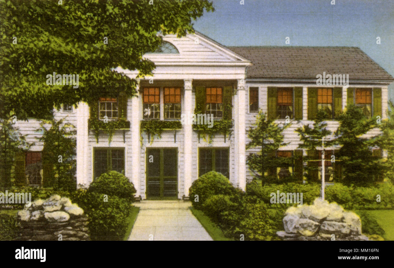 Sweetheart Tea House. Shelburne Falls. 1935 Stock Photo Alamy