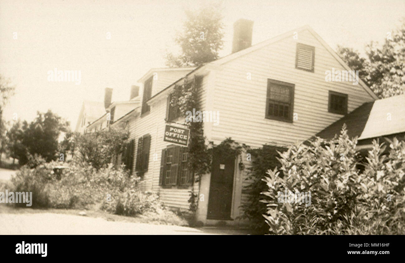 U.S. Post Office. Warwick.  1920 Stock Photo
