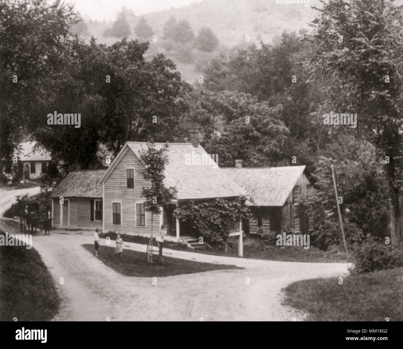 Home in West Townshend. Barre. 1920 Stock Photo Alamy