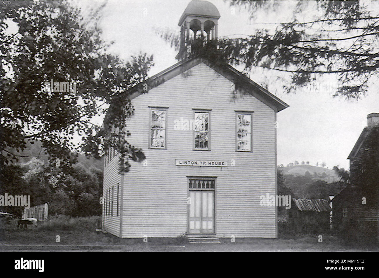 Linton House. Plainfield. 1910 Stock Photo
