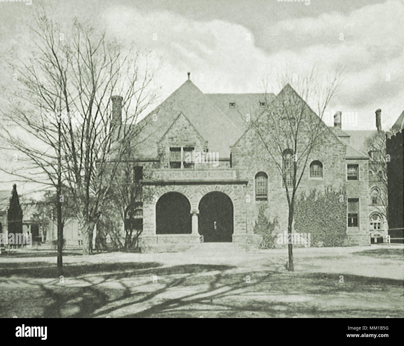 Dwight Hall & YMCA Building at Yale. New Haven. 1906 Stock Photo Alamy