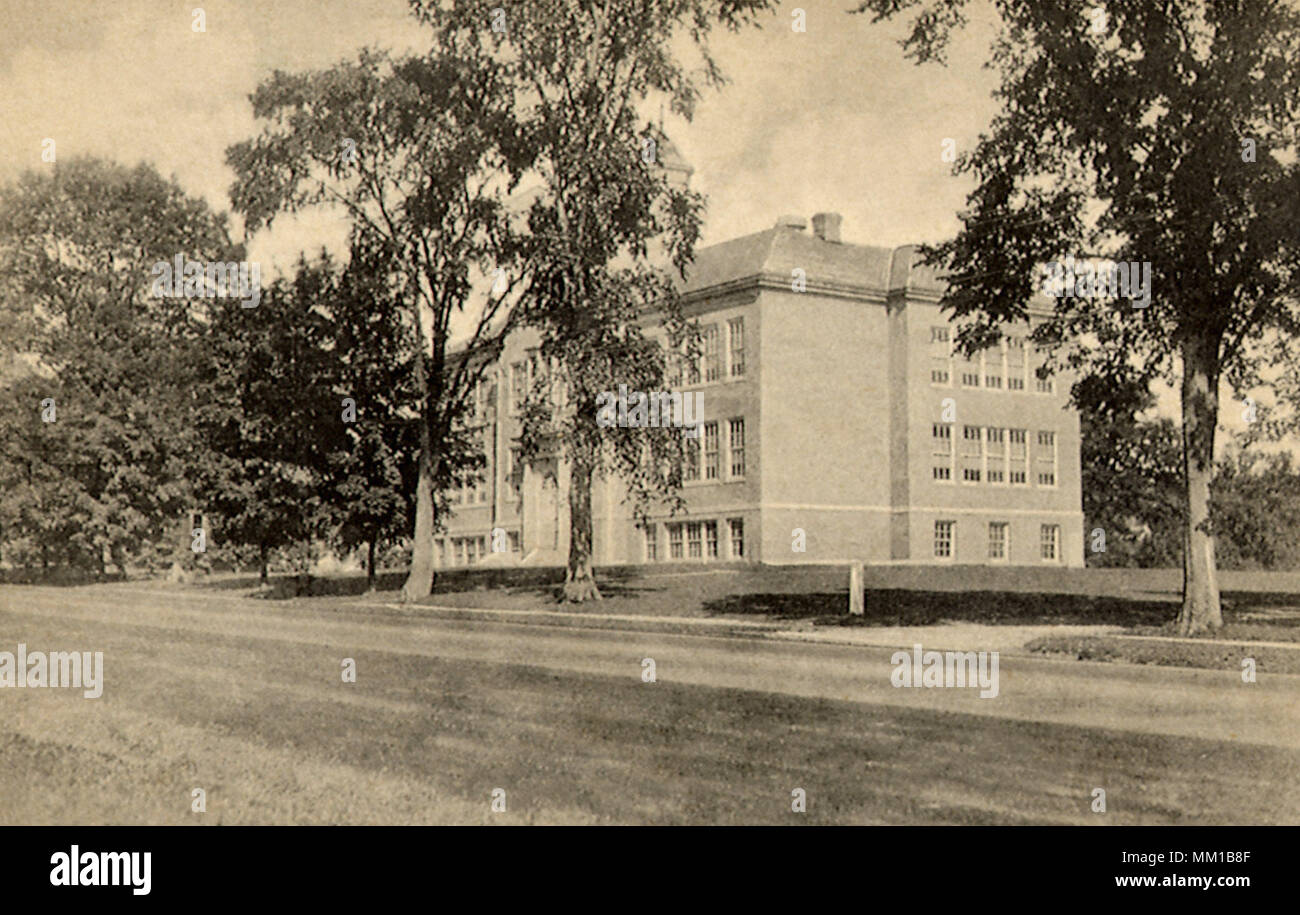 Hawley School. Newtown. 1910 Stock Photo Alamy